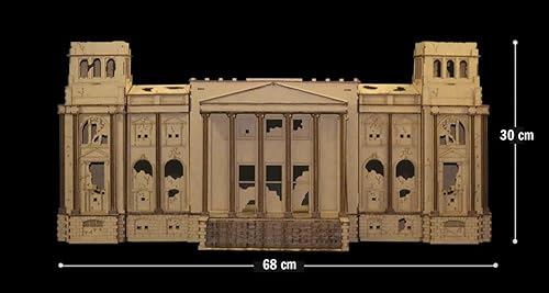 Miniatura 4 de Italeri 6195S Juego de batalla 172 1945 Fall of the Reichs, edificio, fabricación de modelos de soporte, manualidades, pasatiempos, pegado, kit de