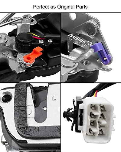 Image of Door Lock Actuator Driver Side Fit for Toyota Tacoma 2.4L 2.7L 3.4L V6 Engine 1998 1999 2000 2001 2002 2003 2004, Front Left Door Lock Latch Assembly Replace 69040-04010 931-492