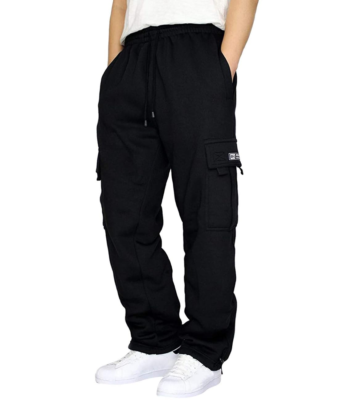 CEHT Men's Cargo Sweatpants Joggers Casual Pants with Pockets for Hiking Athletic Workout