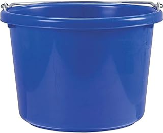 Little Giant Farm & Ag P8BLUE - Cubo de plástico de 8 quilates, color azul