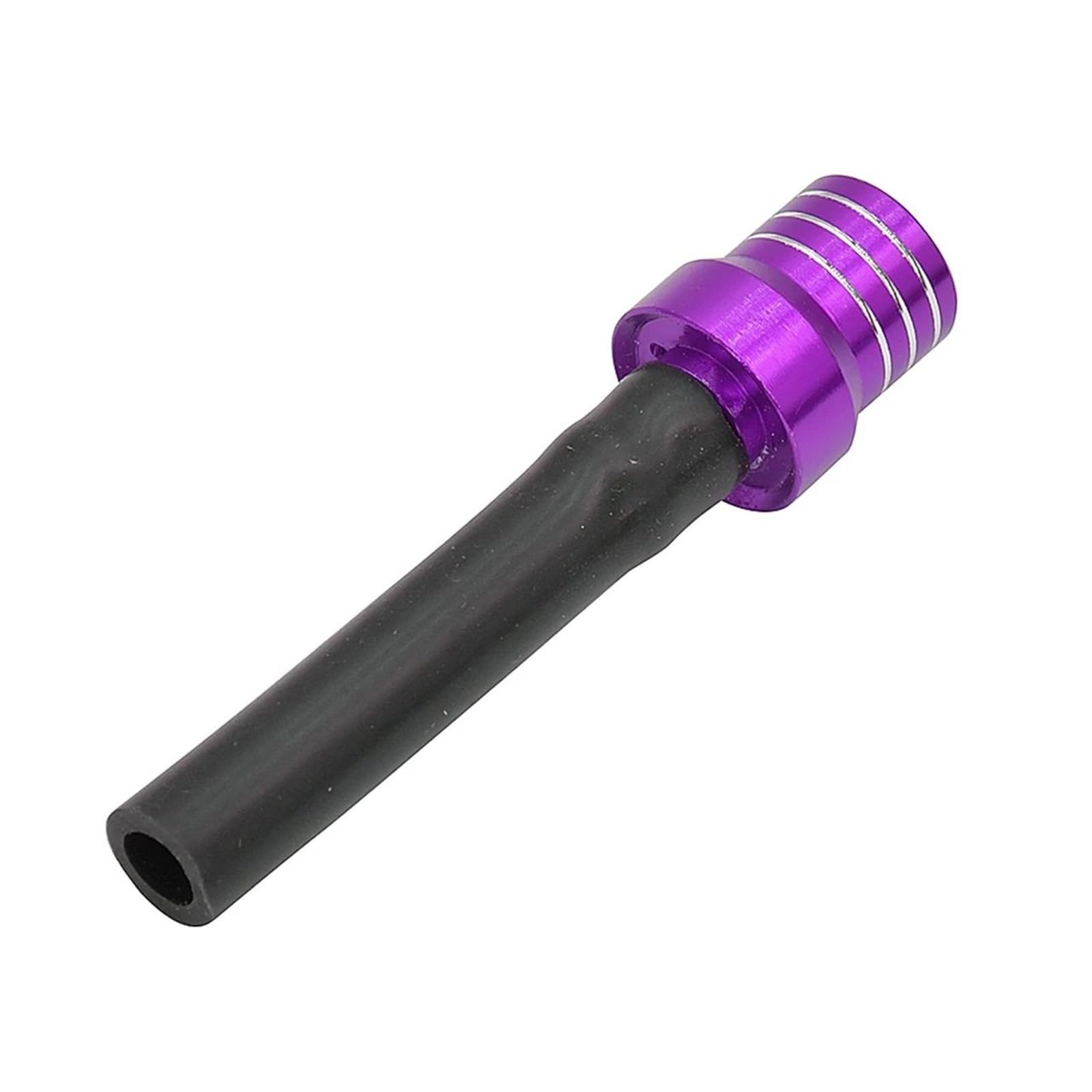 Universal Motorcycle G&AS Fuel Cap Valve Vent Breather Hose Tube for YAM&AHA Motocross ATV Quad Dirt Pit Bike(Black Purple)