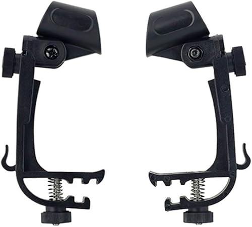 yeehao Paar Drum-Mikrofonklemmen-Clip Einstellbarer stoAYfester
tragbarer Halter : Mikrofone