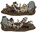 Beistle 00907 Printed Doomed Groom and Buried Bride Props, 33.5" x 5' 3", 2 Pieces In Package