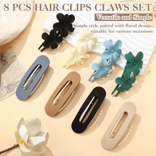 Save 50% on 8 PCS Flat Hair Clips for Thin Hair - Image 6