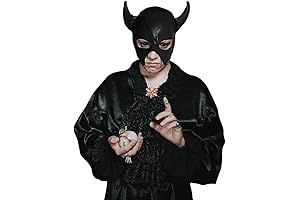 Adjustable Animal Role Play Head Dog Mask with Realistic Details for Adults