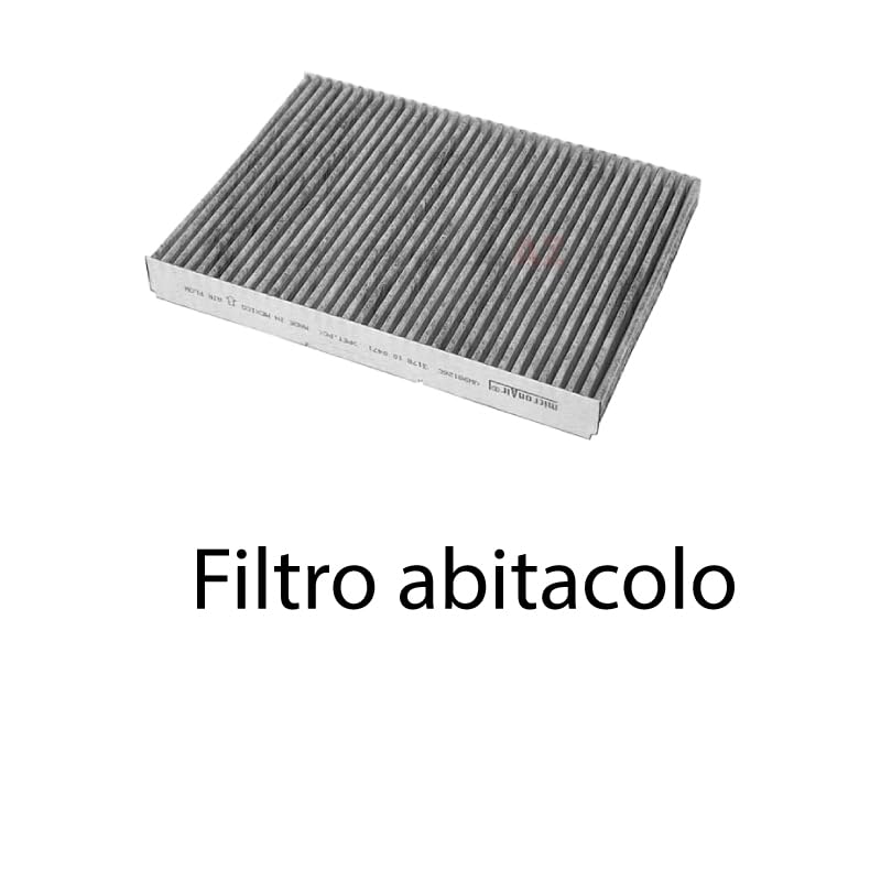 Kit di manutenzione OP per Skoda Fabia II 1.2 benzina 2006-2014: 3 filtri + 3L olio Edge 5W30 LL in acciaio inossidabile, compatibile con Auto