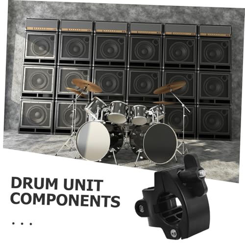 Abrazadera para batería Toddmomy de liberación rápida para tubos, soporte ligero para batería, instalación fácil, configuración segura, accesorio portátil para instrumentos de percusión miniatura 3