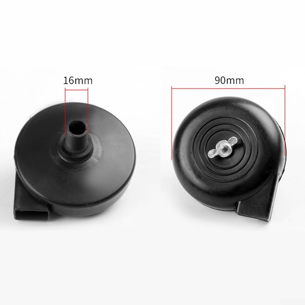 Cartuccia filtro compressore d'aria e silenziatore per pompa a vuoto a pistone 16 mm