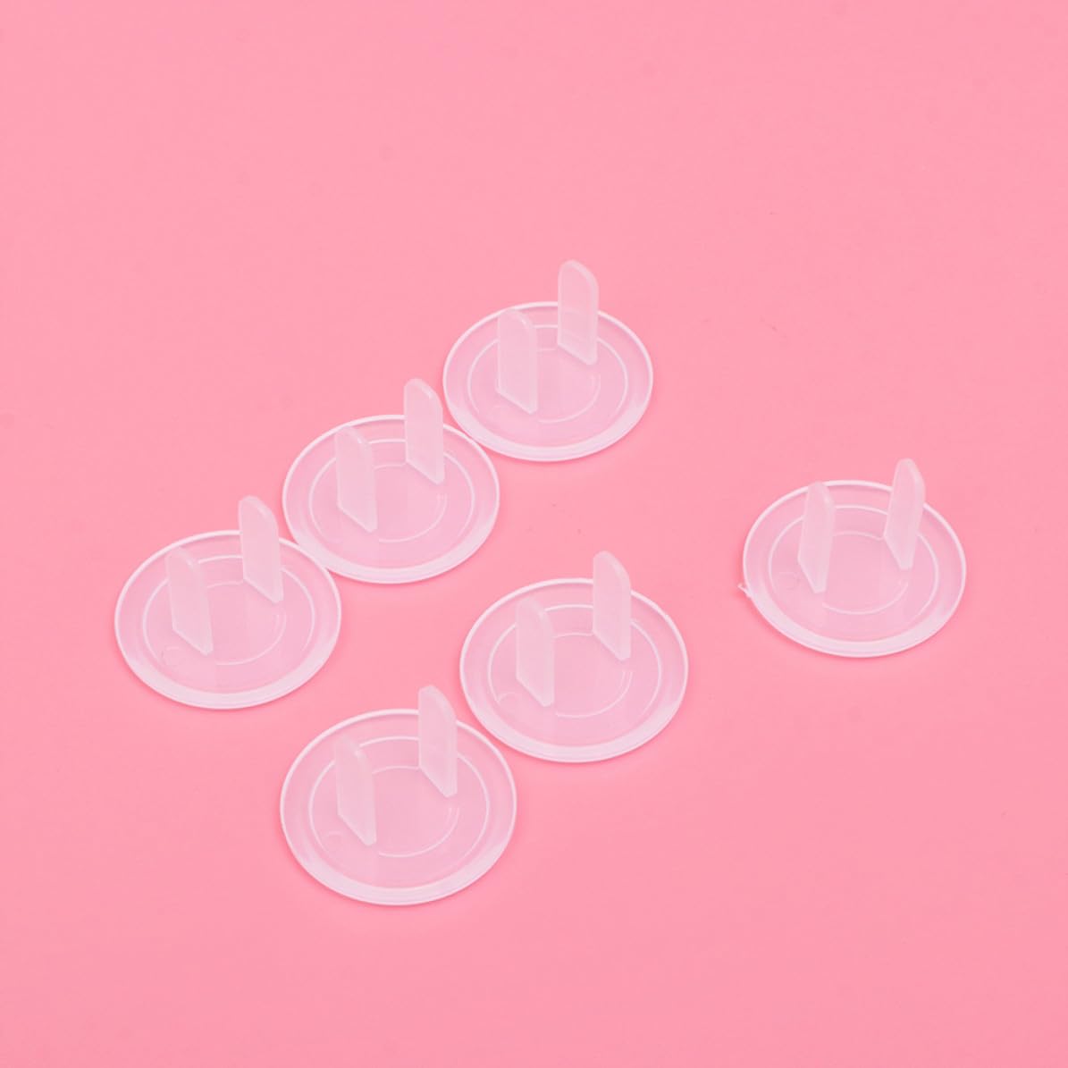 20pcs Plastic Socket Safety Covers and Babies, Sturdy Electrical Outlet Protectors to Decrease Hidden Risk of Electrical Shocks, for Home and Room
