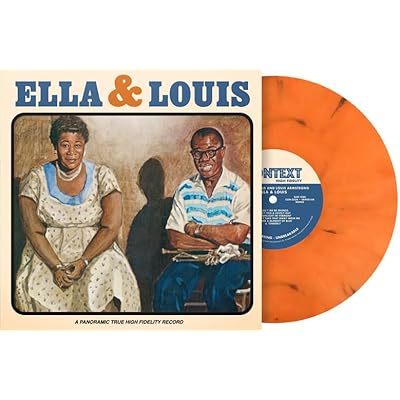 Ella & Louis/180 Gr Gatefold Sleeve Marbre Orange