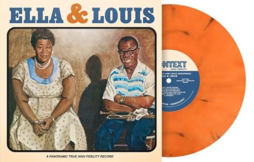 Ella & Louis/180 Gr Gatefold Sleeve Marbre Orange
