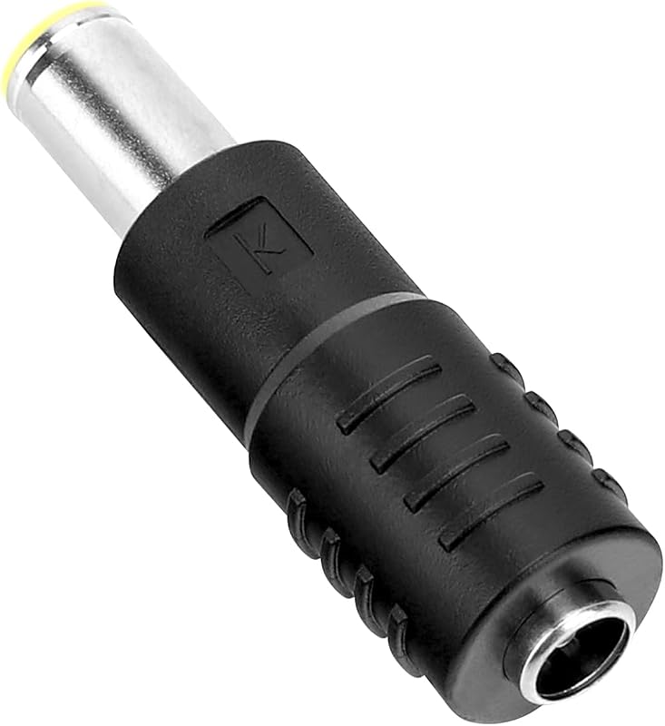 DC7909 8mm Male to DC 5.5mm Female Adapter Compatible with Jackery Bluetti Goal Zero Solar Power Station