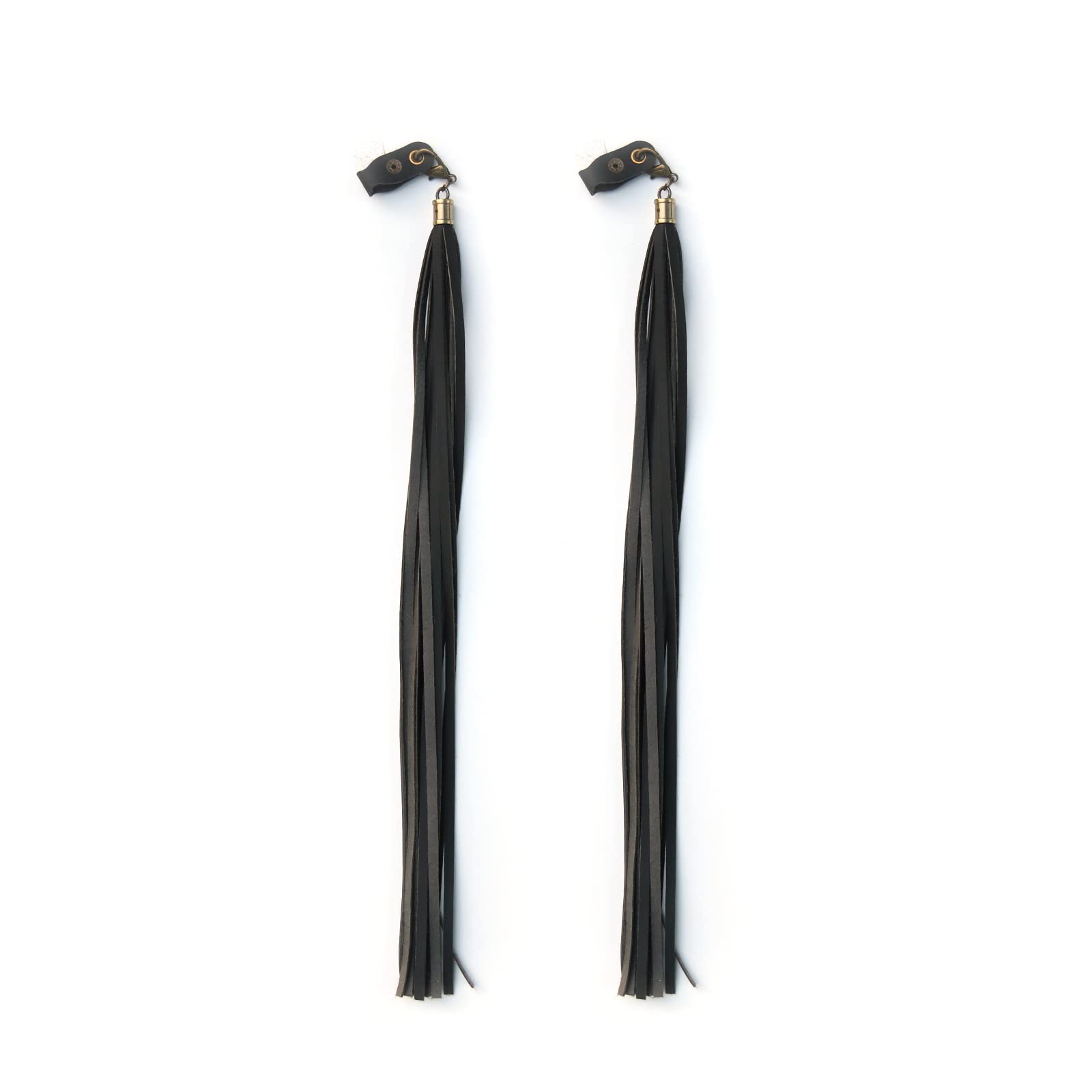 Motorcycle Handlebar Tassel Universal Leather Hand Grips Tassel - Main Image