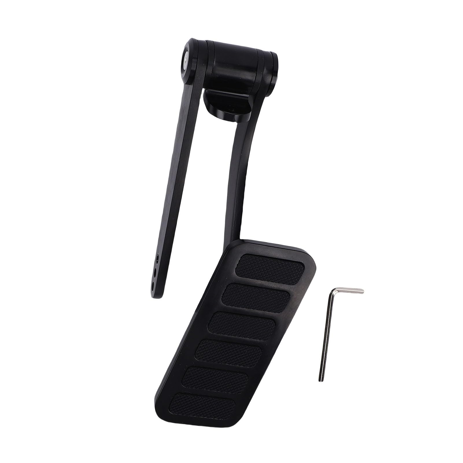 Wakects Gaspedal, Gaspedal aus Aluminiumlegierung, Ersatz für Street Rat Rod, Optimiertes Ergonomisches Design für Sanfte Beschleunigung, Leichte Konstruktion, 4,5 X 11,5 cm