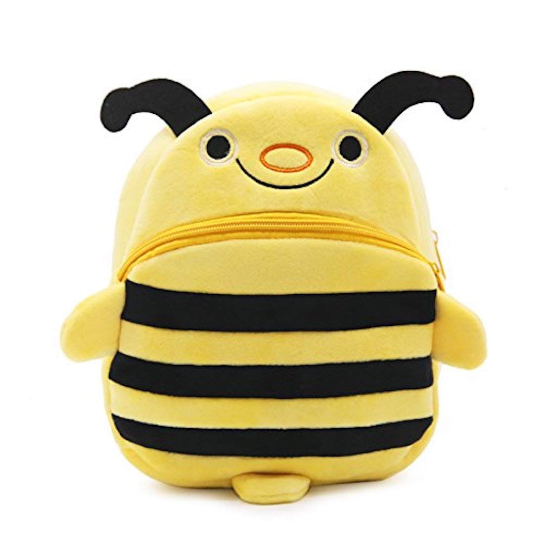 HuiYStar Mini Zaino per Ragazze e Donne,Grazioso Zainetto in Peluche con Motivo a Ghepardo,Piccolo Zaino in Pelliccia Sintetica