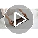 Image of AAKRITI ART CREATIONS Handcrafted Tray with Warli Design & Fish Handles | Madhubani Art | Brown Wooden Tray | Matte Finish Serving Tray | Tray for Dining Table & Kitchen