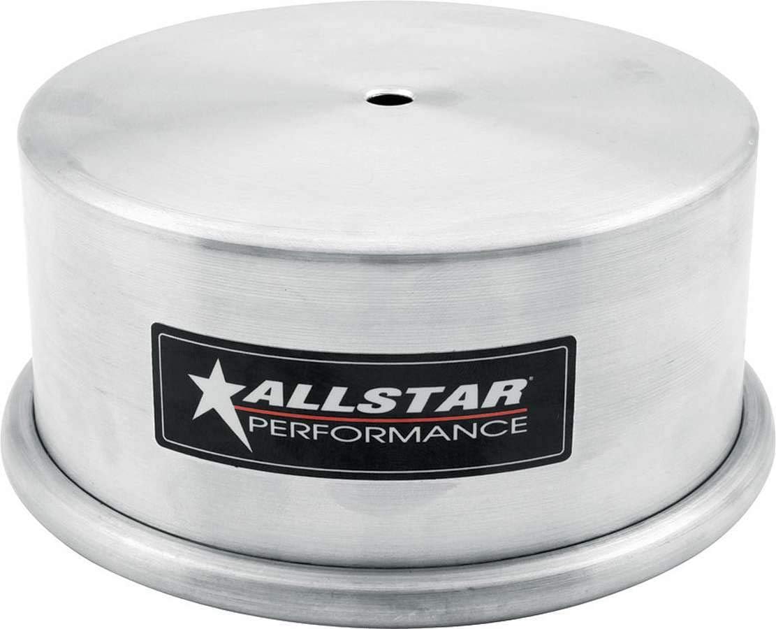 Allstar Performance ALL26043 5-1/8" Mounting Diameter 2.5" Tall Standard Model Spun Aluminum Carburetor Hat