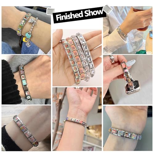 papasgix Italian Charms Set - 10mm*9mm Charm Bracelet, Love Fruit Cake Pendant2