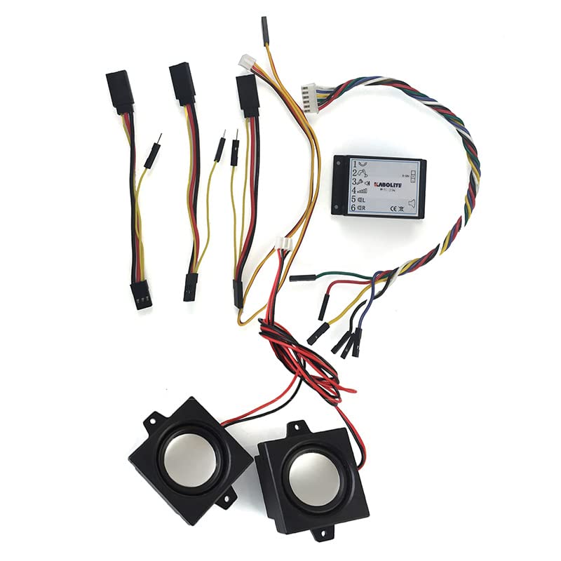 Sound System Speaker Spare Parts Universal for 1/14 Huina Kabolite K970 LESU CAT 374F Hydraulic RC E
