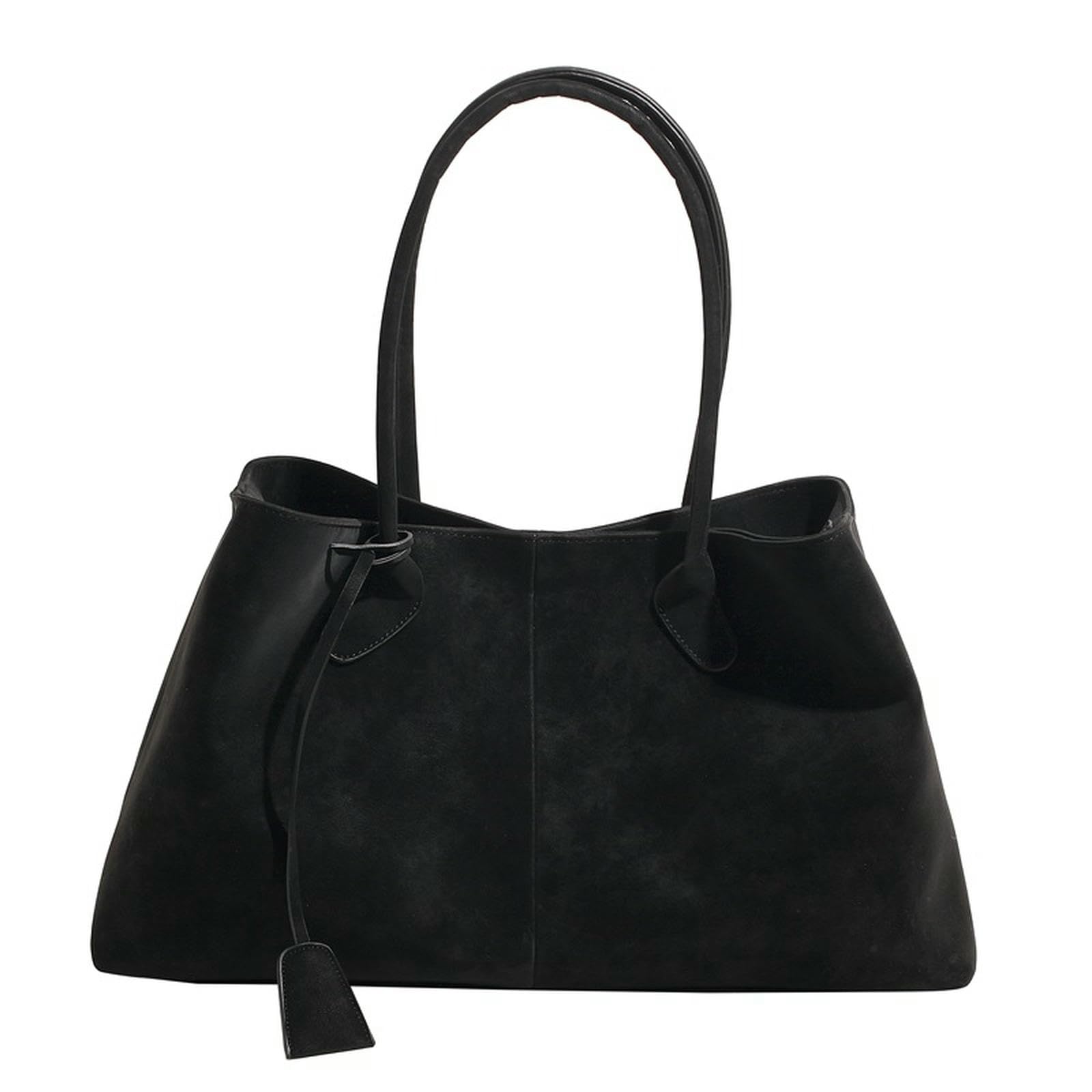 Borse a Tracolla Piccole Borsa retrò da Donna in Pelle Scamosciata Smerigliata per Andare al Lavoro sotto Le Ascelle-Verde