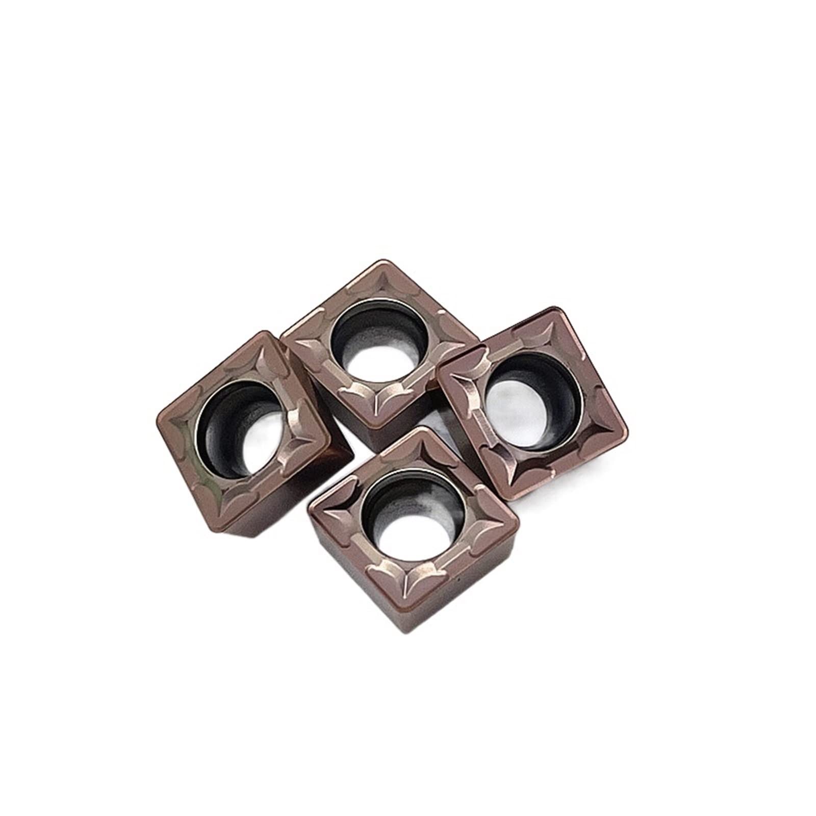 Inserts Carrés Carbure CNC SCMT09T304 LF6018 - Lot De 10, Pour Tournage Finition Et Semi-finition Acier Inoxydable