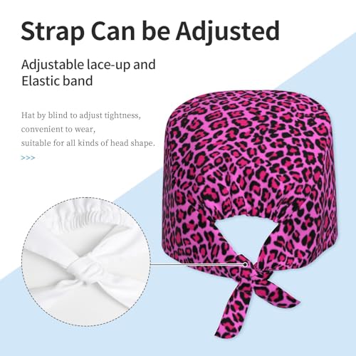 Image of WILL BUDXEG Working Cap with Sweatband for Women Men, Adjustable Cleaning Working Hats, Nurse Surgical Caps(Tie Back)