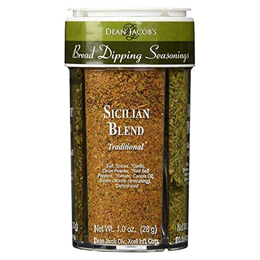 Dean Jacobs Bread Dipping Seasonings, Large, 4.0-Ounce (4 Spice Variety Pack) 2 Pack