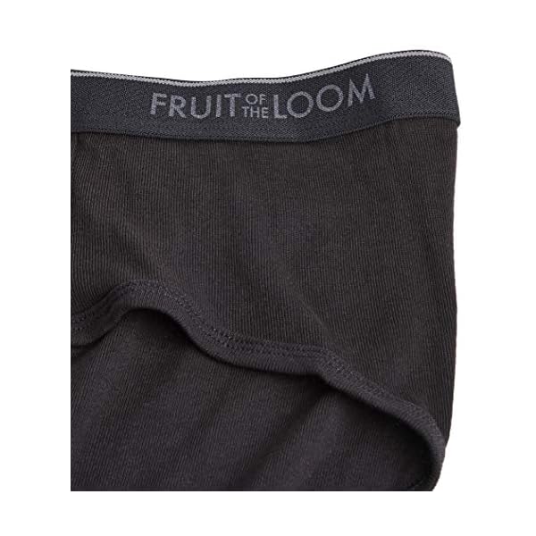 Fruit of the Loom Mens Tag-Free Cotton Briefs Underwear, 6 Pack Assorted Colors, Medium US - Image 6