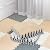 Amylove 36 Pack Plush Foam Floor Mat Square Interlocking Carpet Tiles with Border Fluffy Play Mat Floor Tiles Soft Climbing Rugs for Bedroom Playroom, 12 x 12 x 0.4 in(White, Light Gray, Camel)