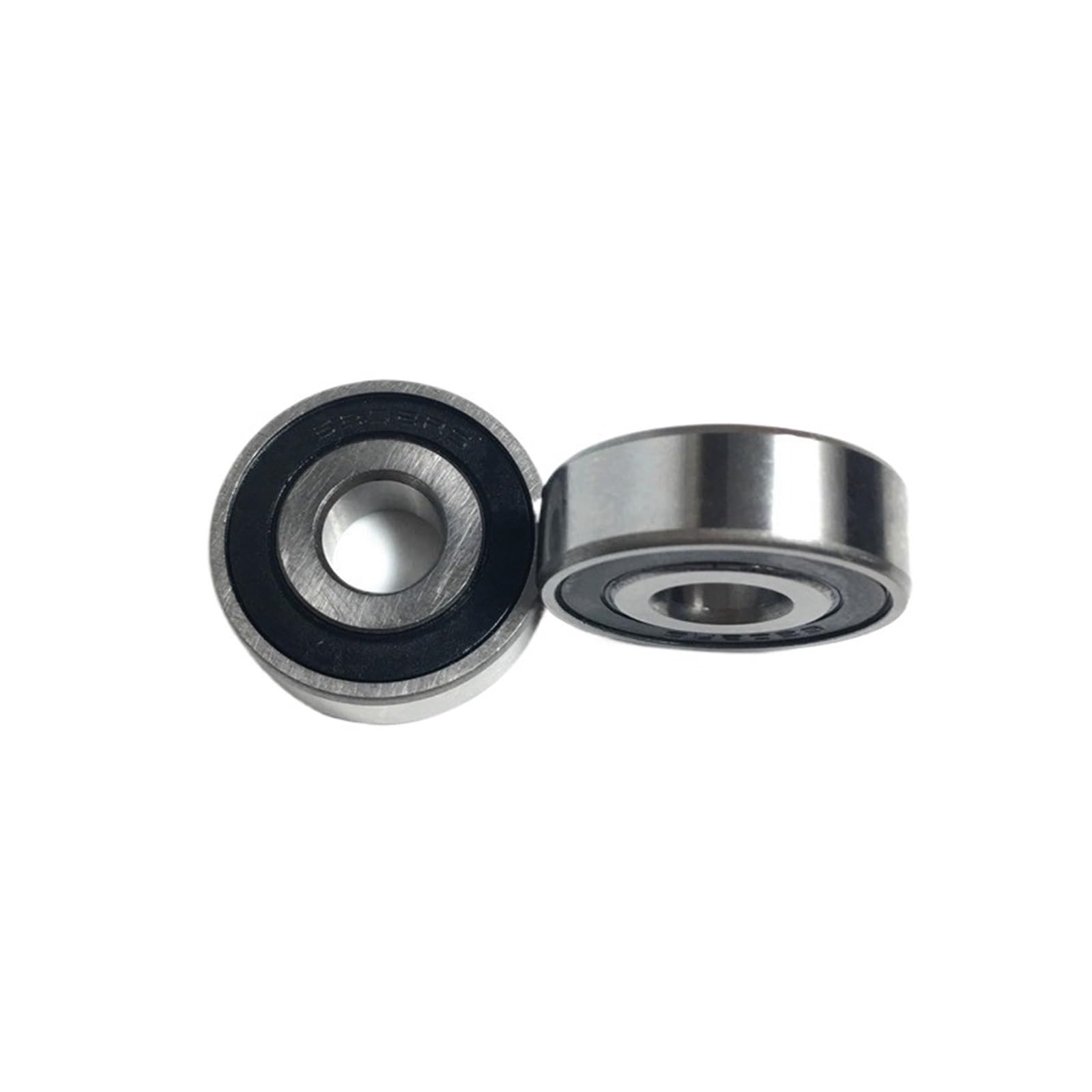 NOBIRTBSA 2 Pieces 6008RS Bearing ABEC-3 40 * 68 * 15mm deep Groove 6008-2RS Ball Bearing 6008RZ 180108 RZ RS 6008 2RS EMQ Quality