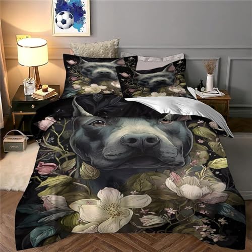 Parure de lit 3D super douce en microfibre premium 260x220 - 6