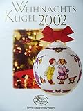 Material: Porzellan Hutschenreuther Weihnachtskugel 2002, Baumanhänger, Baumkugel, Baumschmuck, Anhänger, Porzellankugel, Weihnachten