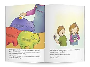 Paperback Three Little Piggy Banks: Financial Literacy for Children Book