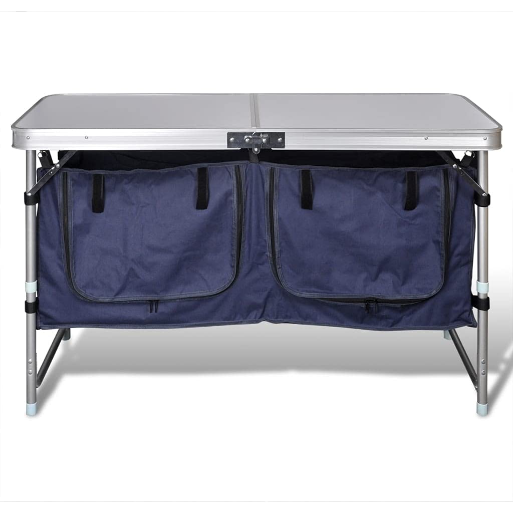 SKM Campingmöbel Stauraum aus Aluminium zusammenklappbar, Weight: 8.1 kg, 41331