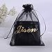 JISEN Sexy Women Heart Cutout Punk Half Finger PU Leather Performance Gloves Black, One Size