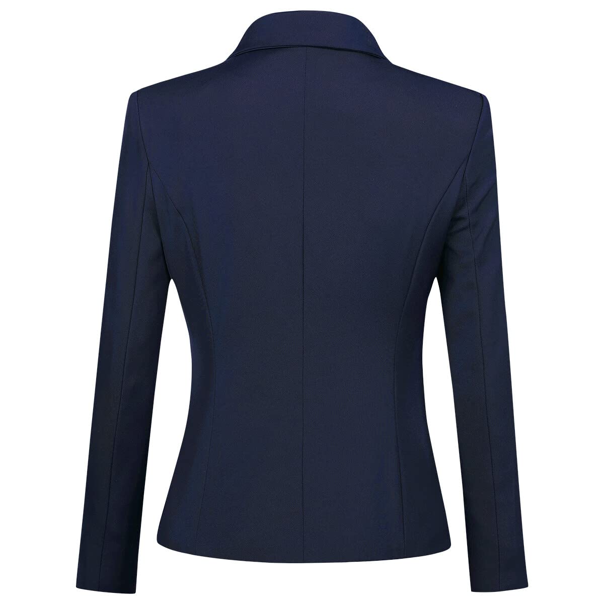 YYNUDA Femme Casual Blazer Business Pockets Boutons Manche Longue Costume Jackets