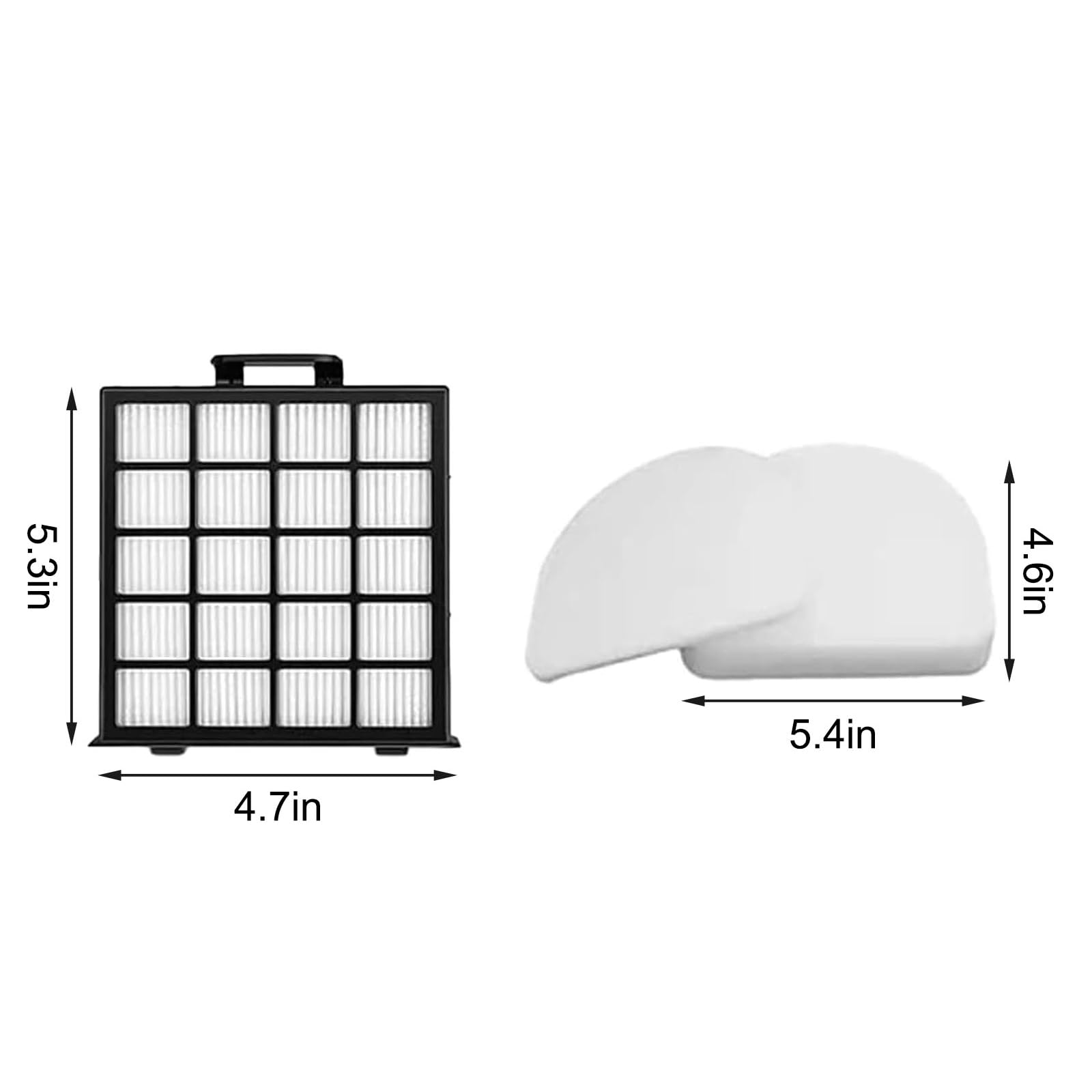 AZ4002 Ersatzfilter für Shark Power Detect Handstaubsauger AZ4000 AZ4002 AZ4000C, 1 Rollenbürste + 2 HEPA-Filter + 4 Schaumstoff- und Filzfilter + 4 Geruchsneutralisator-Kartuschen, 11 Stück