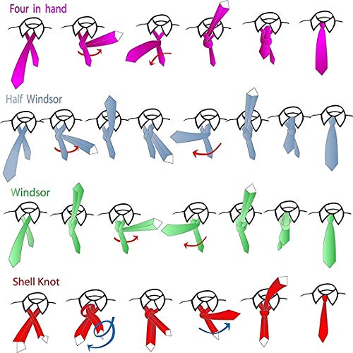 Image of Alcove Pack Of 4 Designer Formal Tie For Men And Boys(2.75'' Broad)