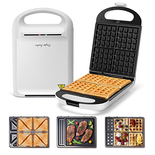 Taylor Swoden Sandwich Maker 3 In 1, 4 Slice Waffle Maker 1200W Panini Press Grill With Non-Stick Plates thumb #7