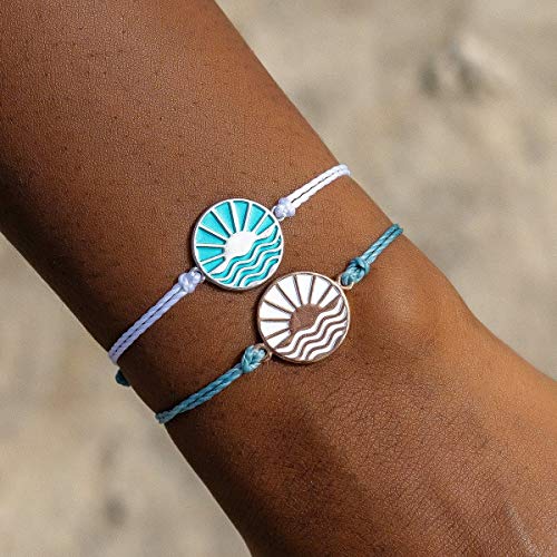 Image of Pura Vida Rose Gold or Silver Sunrise to Sunset Bracelet - Waterproof Band