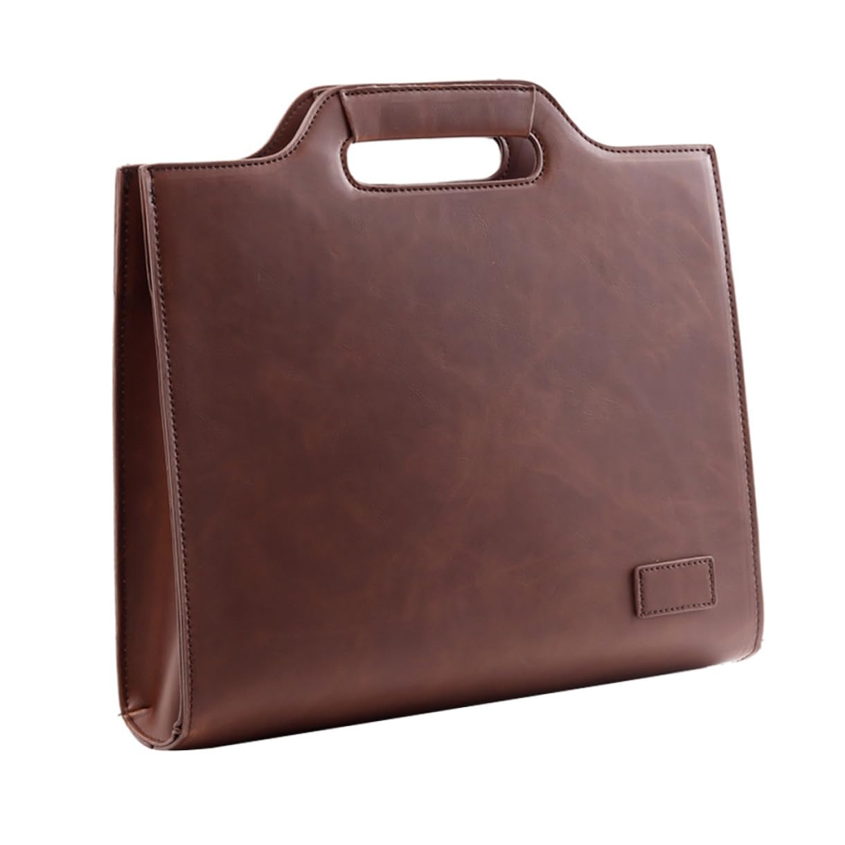 MAGICLULU Borsetta Messenger da Uomo in Pelle Pu Resistente, Borsa Porta Documenti A4 Elegante e Funzionale per Uso Quotidiano e Viaggi di Lavoro