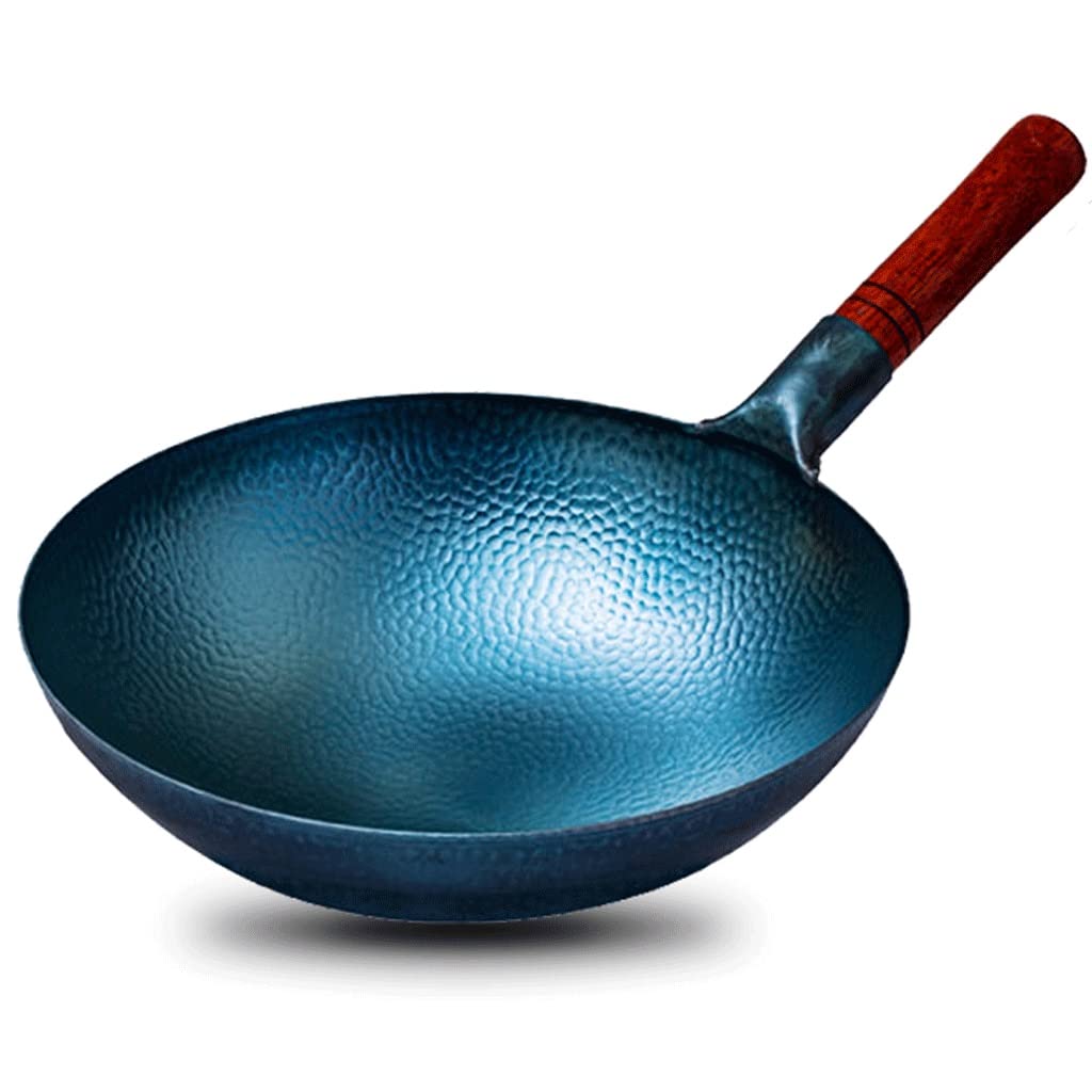 Pot en fer fait à la main pot antiadhésif pot en fonte pour cuisine ménagère