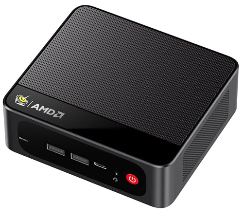 Image of Beelink SER5 Max Mini PC, 7735HS AMD Ryzen R7 (8C /16T,Up to 4.75GHz) 24GB LPDDR5 1TB PCle4.0 SSD Mini Computer, Radeon 680M 12CU 2200MHz, 2.5G LAN /BT5.4 /Wifi6,HDMI /DP /Type-c /4K Triple Display Micro PC