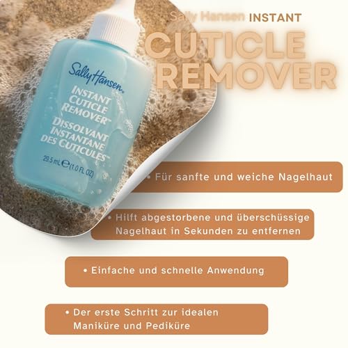 Nagelhautentferner Set - Nagelhautzange & Nagelhautschieber | Cuticle Remove | Nagelhautweichmacher | Maniküre set & Pediküre Zubehör | Nagelpflege | Nagelhautentferner Flüssig Set | Pflegeset