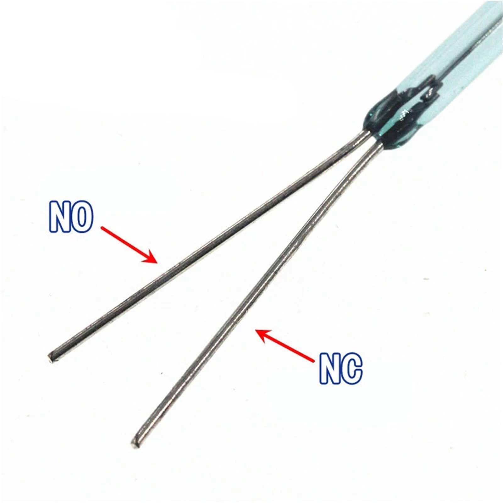 5 szt. przełącznik 3-pinowy przełącznik magnetyczny 2,5 * 14 mm normalnie otwarty normalnie zamknięta konwersja 2,5 x 14 mm bez konwersji NC dla czujników