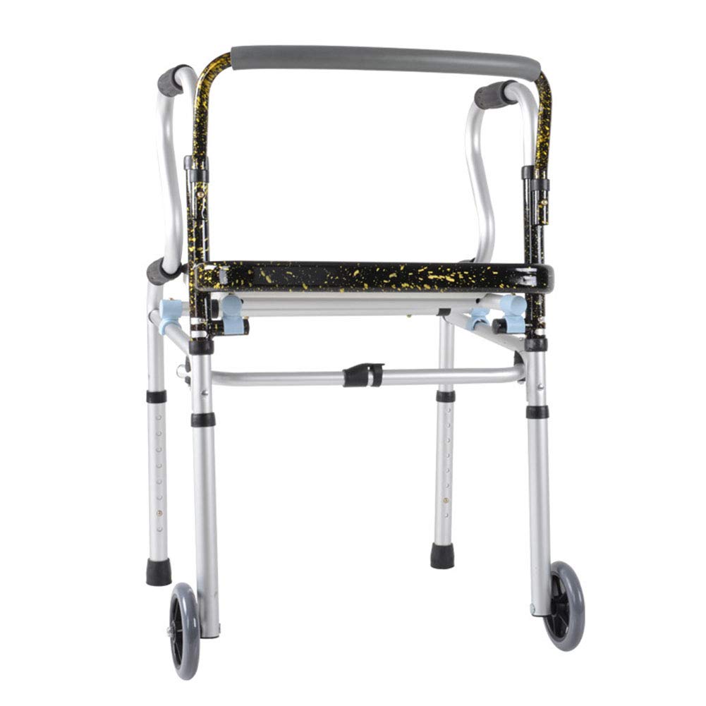 Wózek inwalidzki, lekki, składany, regulowany pomocnik, chodzik dla osób starszych z pomocą w chodzeniu dla osób niepełnosprawnych, składany hemiplegic aluminiowy booster czteronożna laska do