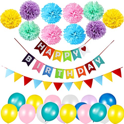 Decorazione Festa di Compleanno, Bandierine di