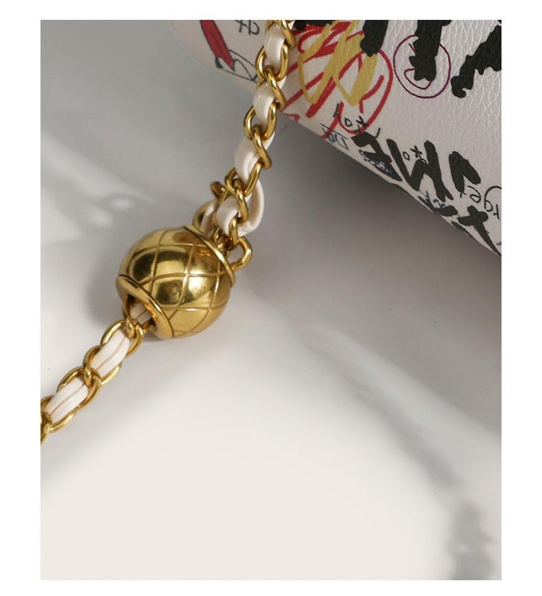 Graffiti-Crossbody-bagTrendy-Designer-Mini-Shoulder-BagPhone-Wallet-Purse-for-WomenChain-Bag-for-Girls