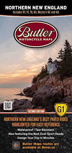 Butler Maps G1 Regional Maps (Northern New England)