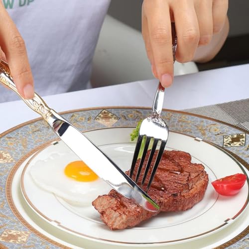 20-Piece-Golden-Silverware-Set-for-4Michelangelo-Luxury-1810-Stainless-Steel-Flatware-SetCutlery-Sets-Include-Knife-Fork-Spoon-Mirror-Polished-Dishwasher-Safe-for-Birthday-Party-Formal-Occasions 20 Piece Golden Silverware Set for 4Michelangelo Luxury 1810 Stainless Steel Flatware SetCutlery Sets Include Knife Fork Spoon Mirror Polished Dishwasher Safe for Birthday Party Formal Occasions